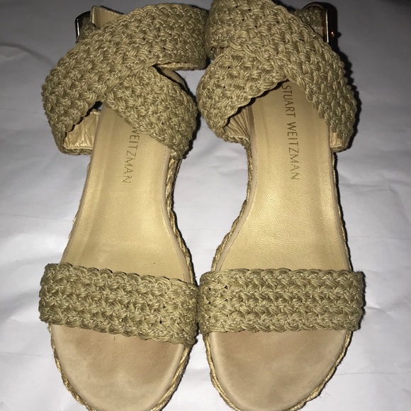 Stuart Weitzman Alexlo Espadrille Sandal 36 / 6 - Picture 2 of 7